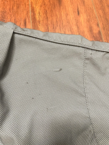 Masters Clubhouse Collection Golf Pullover Gray Jacket 1/4 Zip Mens Size Small - Picture 11 of 12