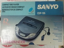 Vintage Sanyo CDP 195 Compact disc player NIB