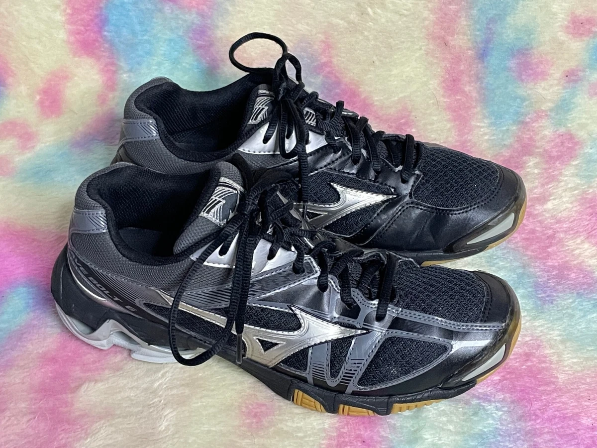 Mizuno Wave Bolt 6 Volleyball Shoes 430224 9073 Black Grey Women s