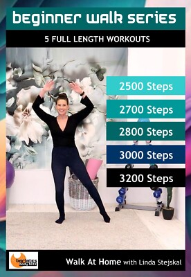 BARLATES BODY BLITZ BEGINNER WALK SERIES DVD LINDA STEJSKAL 5 WORKOUTS NEW