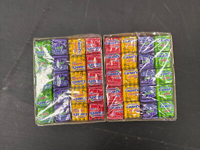 Canel's Chewing Gum (Chiclets) 20 Pack Tray Old Fashion & Fruit Flavors 2 Pack 