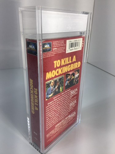 To Kill a Mockingbird VHS / IGS GRADED DOUBLE MINT 9/9 ! 1962 / 1987 New Sealed - Picture 3 of 7