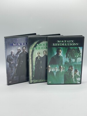 Matrix Revolution Reloded  | 3x DVD Film | sehr gut