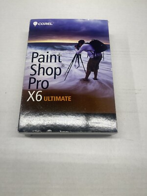 Corel PaintShop Pro X6 Ultimate 2013 Version with Serial Number