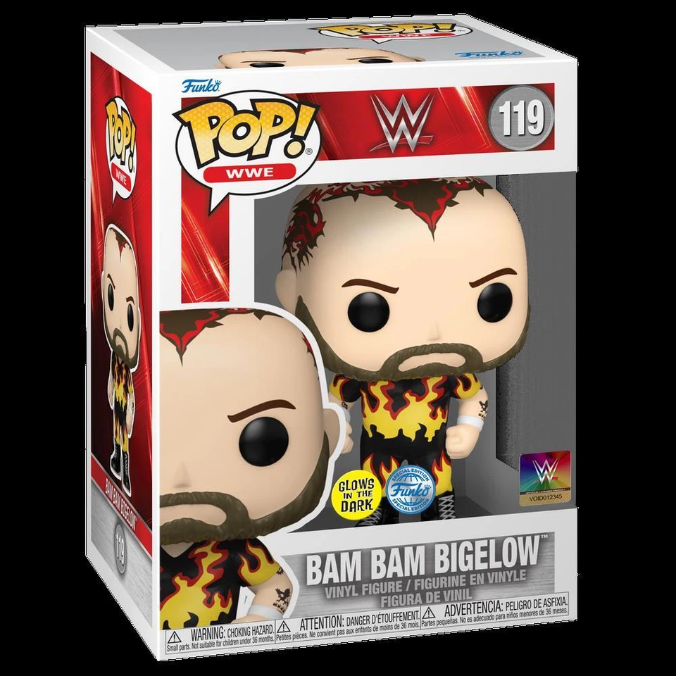 Wwe: Funko Pop! - Bam Bam Bigelow (Gw) (Vinyl Figure 119) - AA.VV.