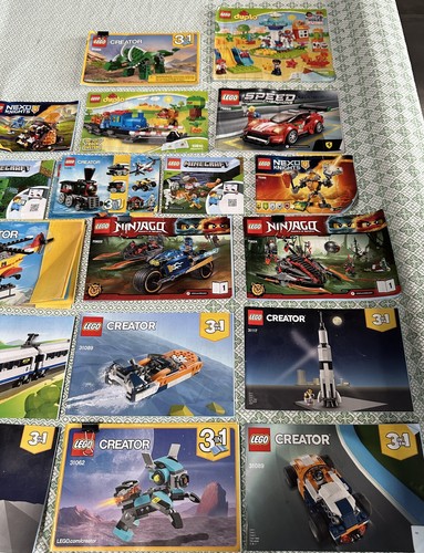LEGO Instruction Manuals ONLY | CITY Star Wars Minecraft | Free AU Postage - Picture 2 of 4