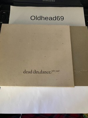 1981-98 Boxed Set by Dead Can Dance (3CD/ 1 DVD Boxset 2001) Near mint