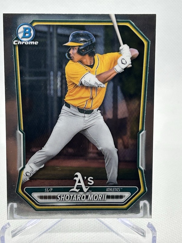 2026 Bowman Chrome Prospects Shotaro Morii #BCP-48