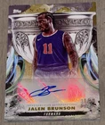 Jalen Brunson 2024-25 Topps Inception Grail Chasing GOLD Holo Auto /50! Knicks