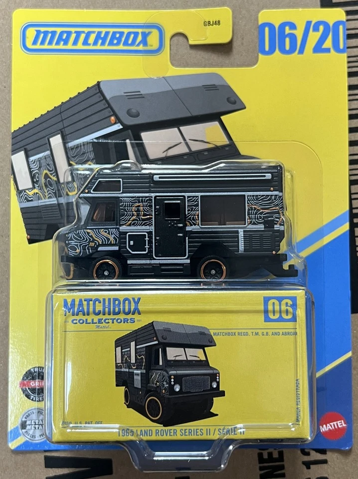 NOV 2025 MATCHBOX 1965 LAND ROVER SERIES II / SERIE II 1/64 Diecast Model Car - Image 2 of 3