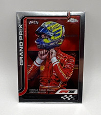 2025 Topps Chrome F1 Oliver Bearman RC Ferrari Driver of the Day #123