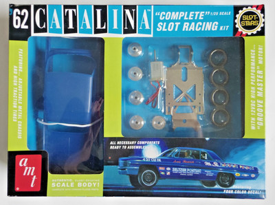 AMT Complete 1:25 Scale Slot Racing Kit 1962 Catalina #747/12 Slot Car
