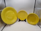 Fiesta Ware Retired Daffodil Dinner & Lunch Plate & Cereal Bowl