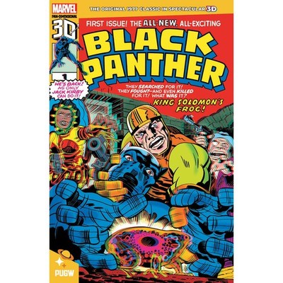 Black Panther #1 (1977) Pan Dimensional 3D Edition Pan-Universal Galactic