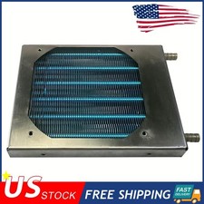 DN1X120 Mini Condenser Radiator Copper Tube Fin Evaporator us