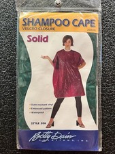Hunter Green 90’s Vintage Betty Dain Vinyl Shampoo Cape