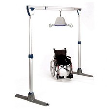 JOERNS  EASYTRACK FS PORTABLE OVERHEAD TRACK SYSTEM + hoist, sling charger 2 bat