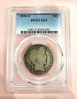 1898-O PCGS G04 Barber Half Dollar Business Strike 50C