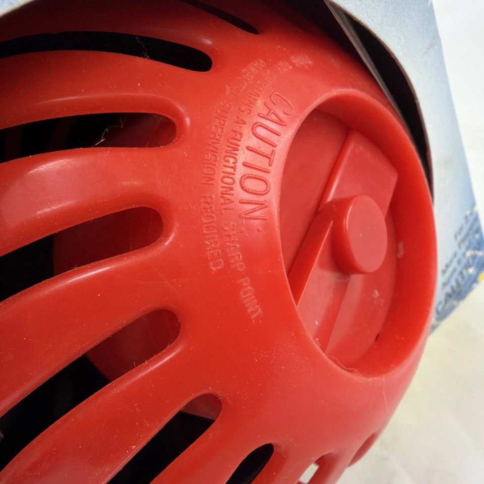 Винтажный Splash Out Тайм-аут Всплеск Водяной Шар Игрушка Galoob 1994 Редкий Красный Черный - Изображение 2 из 4