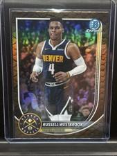 2025 Bowman Chrome Russell Westbrook #BCV-102 Denver Nuggets Reptilian