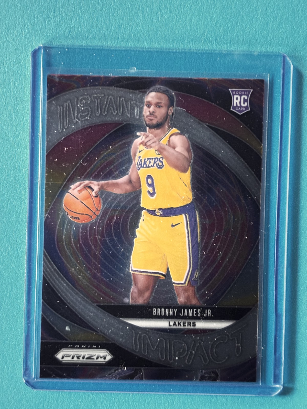 2024-25 Panini Prizm - Instant Impact Bronny James #7 (RC) La Lakers NBA 😎