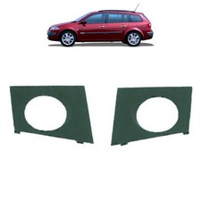 Gitter Blende Stoßstange Set vorne für RENAULT MEGANE II 06-08 mit NSW