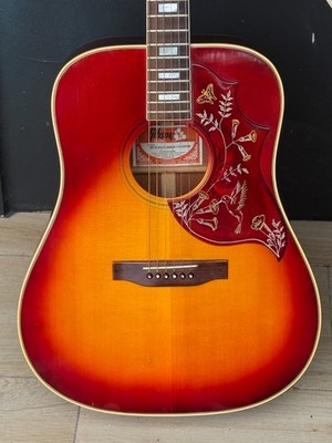 1971 Gibson Hummingbird Custom brilliant Cherry'burst it's 1 of a