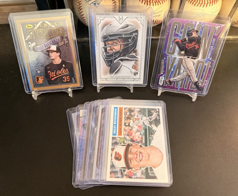 Adley Rutschman Baseball Card Lot (12) Baltimore Orioles