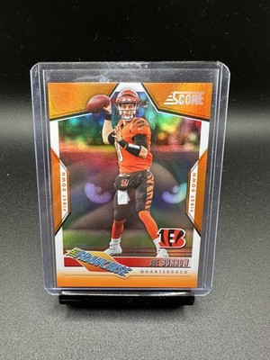 2023 Score The Franchise  #9/10  Joe Burrow JERSEY MATCH - Cincinnati Bengals 