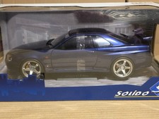 Solido 1/18 1999 Nissan Skyline R34 GTR Midnight Purple -S1804303
