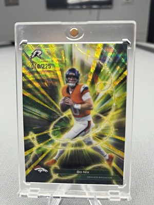 NUMBER MATCH🔥Topps 2025 Resurgence Football Bo Nix Conductors C19 Insert 10/225