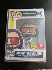 Funko Pop! Vinyl Cyberpunk 2077 Johnny Silverhand #592 Glow in the Dark Figure