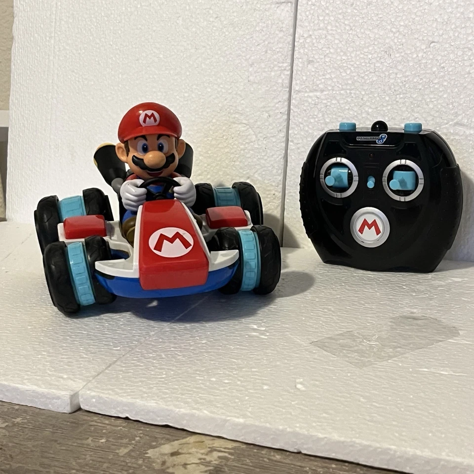 2016 JAKKS Nintendo Super Mario Kart  RC Car Anti-Gravity Racer w/Remote WORKS - Image 2 of 4