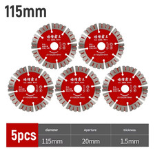 Image of 115/125/160 Mm Diamond Dry Cutting Blade Disc Porcelain Ceramic Tile Turbo Thin