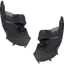Set of 2 Fender Liner For Chevrolet Corvette 2005-2013 Front LH & RH Inner Base