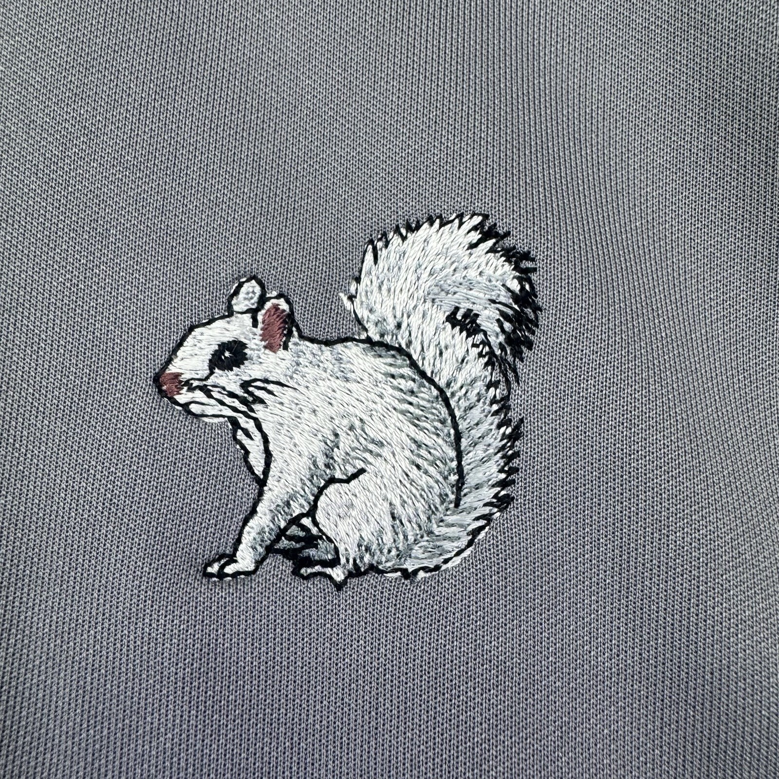 Oakmont Country Club Polo Shirt Men's Medium Gray Adidas Primegreen Golf Stretch thumbnail 2