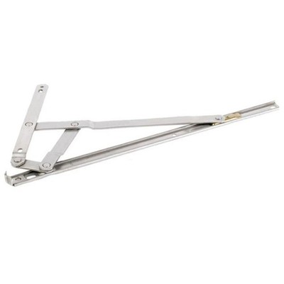 Anderberg 334SS 4 Bar Heavy Duty Egress Hinge 16'' SS w/Stop Washability