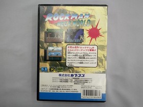 SEGA MEGADRIVE MEGA DRIVE MD ROCKMAN MEGAMAN MEGA WORLD NTSC-J Japanese Boxed