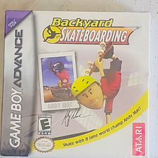 Backyard Skateboarding Factory Sealed Video Game Nintendo Game Boy Advance 2005