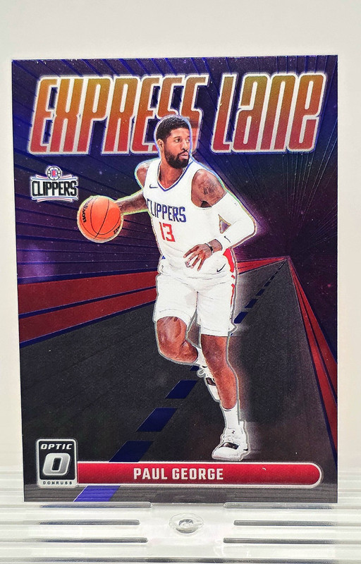 Panini 2023-24 Donruss Optic Paul George Express Lane Insert #15 Clippers