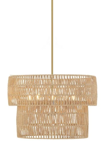 Minka Lavery 5045 Bungalow Heaven 5 Light 26"W Multi Light - Brass - Picture 1 of 12