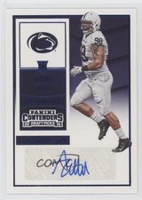 2016 Contenders Draft Picks College Ticket Blue Foil Anthony Zettel Auto 1g57