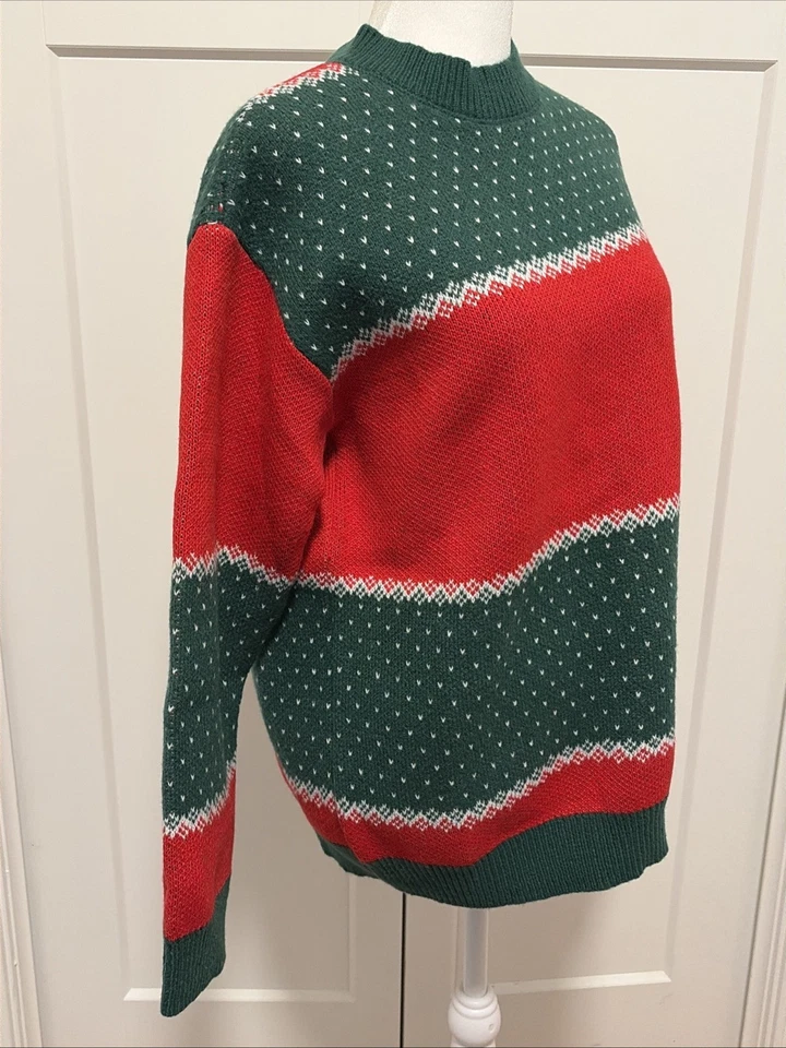 Nuevo con etiquetas Suéter LuLaRoe Para Mujer Navidad VACACIONES Rojo, Blanco y Verde Talla XL (16-18) Foto 2 de 4