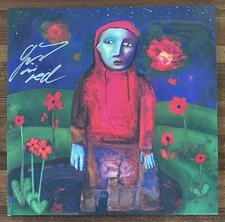 SIGNED GIRL IN RED IF I COULD MAKE IT GO QUIET VINYL LP PSA DNA COA AUTOGRAPH