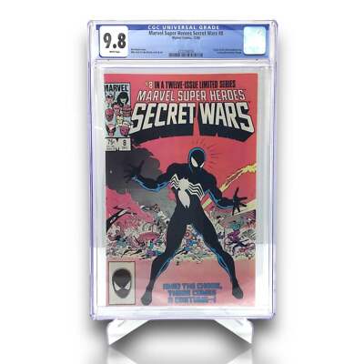 Marvel Super Heroes Secret Wars #8 (1984) - CGC 9.8 - First VENOM