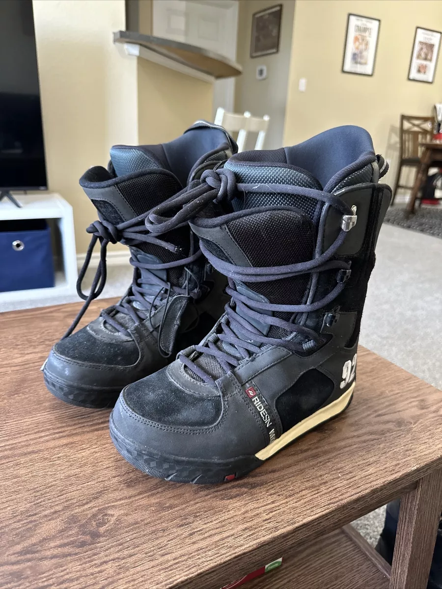 RIDE ANTHEM SNOWBOARD BOOTS MENS SIZE 8.5 Black eBay
