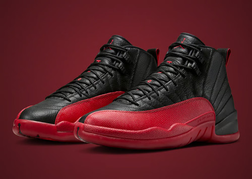 Nike Jordan 12 Retro "Flu Game" 2025 Black Red Men & GS Size INSTANTSHIP!