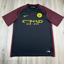 Nike Manchester City 2016 Away Shirt Football Soccer Jersey 776903-011 Mens L