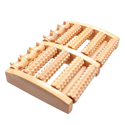 Fußmassageroller Fußmassagegerät Fußroller Holzroller Massagerät Massage Füße
