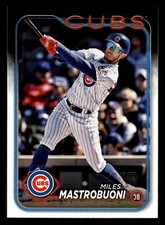 Miles Mastrobuoni 2024 Topps #489 Chicago Cubs